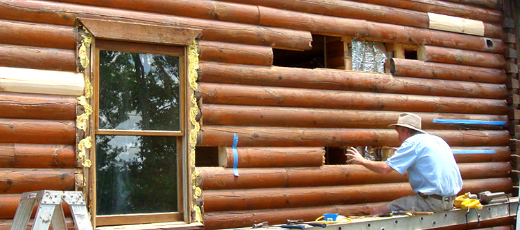 Log Home Repair Lincoln County, Kentucky