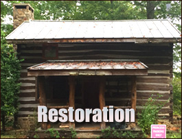 Historic Log Cabin Restoration  Lincoln County, Kentucky